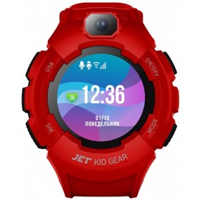 

Смарт-часы Jet Kid Gear, 50мм, 1.44", красный