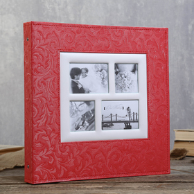 

Фотоальбом BRAUBERG свадебный, 20 магнитных листов 30х32 см