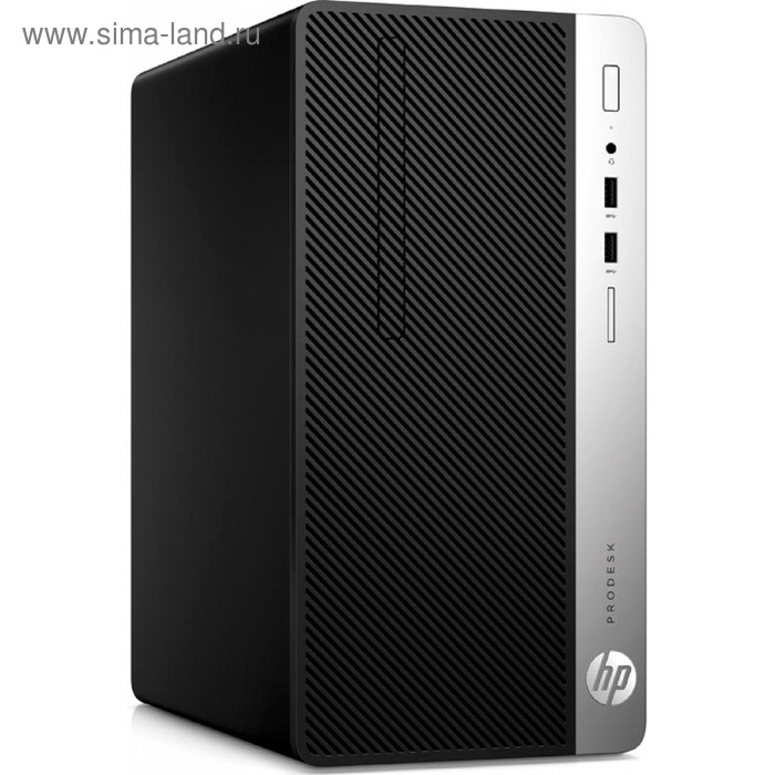 фото Компьютер hp prodesk 400 g6 mt i5 9500 (3), 8гбg 630, dvdrw, 180w, черный