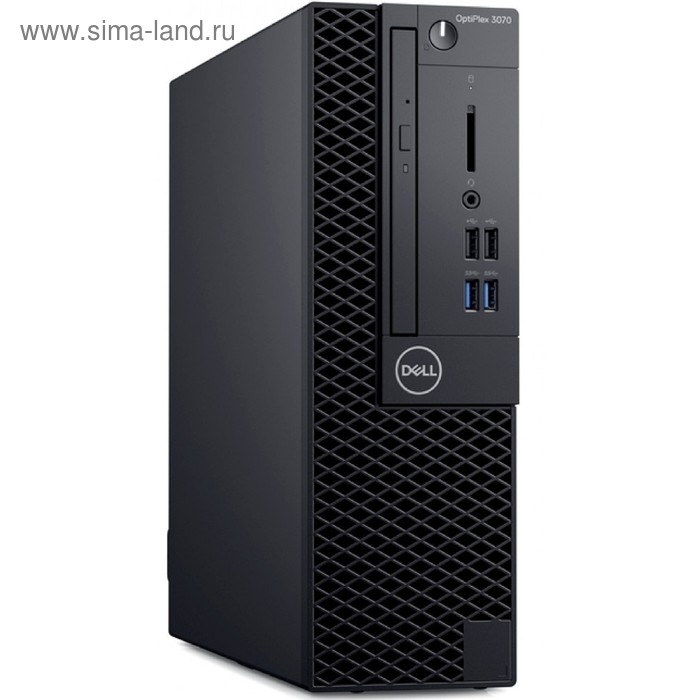 фото Компьютер dell optiplex 3070 sff i3 9100 (3.6), 8гбg 630, dvdrw, черный