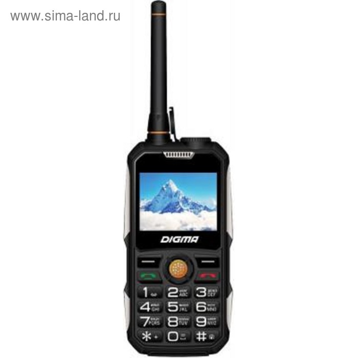 фото Мобильный телефон digma a230wt 2g linx, 32мб, 2sim, 2.31", microsd, черный