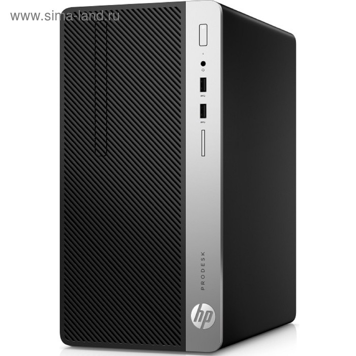 фото Компьютер hp prodesk 400 g6 mt i3 9100 (3.6), 8гбg 630, 180w, черный