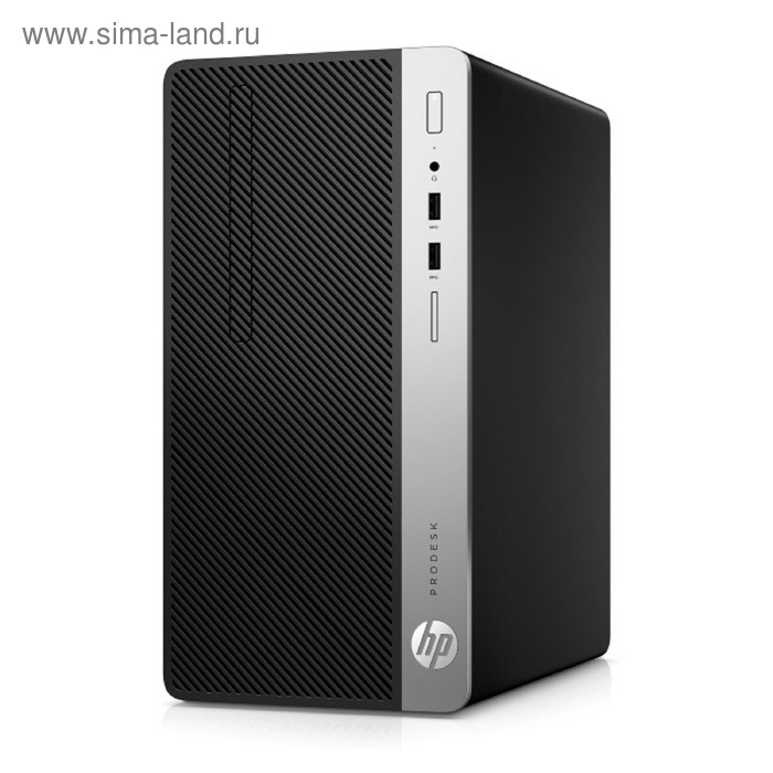 фото Компьютер hp prodesk 400 g6 mt i7 9700 (3), 8гбg 630, dvdrw, 180w, черный