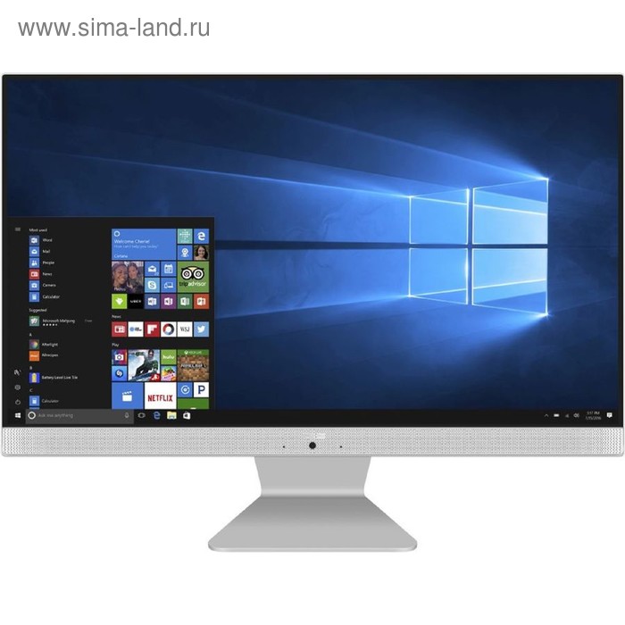 фото Моноблок asus v241ffk-wa059t 23.8" full hd i5 8265u (1.6), 8гб, 1тб 7.2к, бело-серебристый