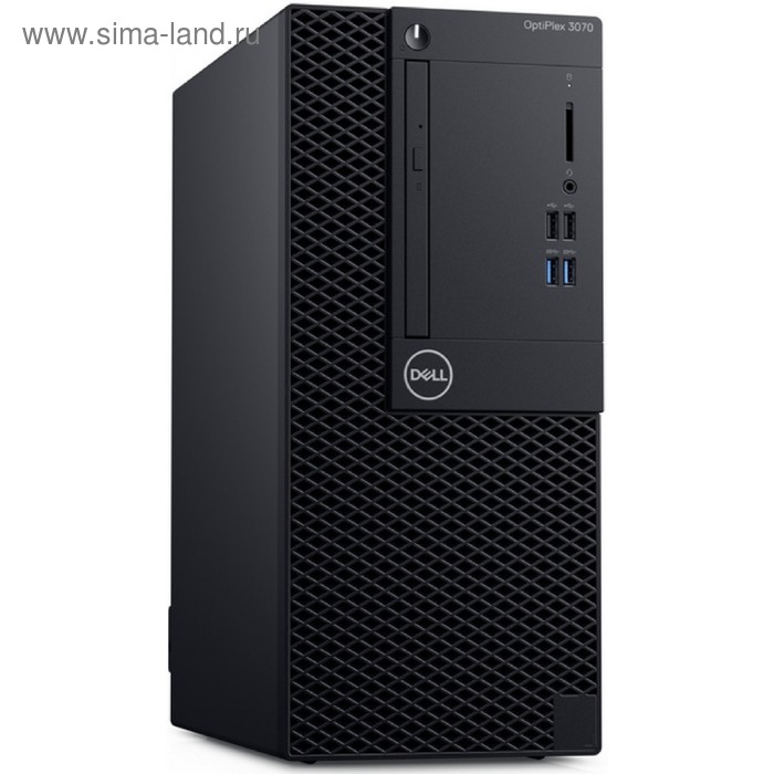 фото Компьютер dell optiplex 3070 mt i5 9500 (3.0), 8гбg 630, dvdrw, 260w, черный