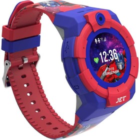 

Смарт-часы Jet Kid Optimus Prime, 45мм, 1.44", сине-красный