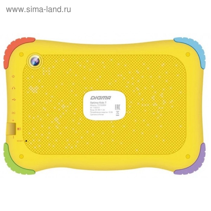 фото Планшет digma optima kids 7 rk3126с, ram1гб, rom16, 7", разноцветный
