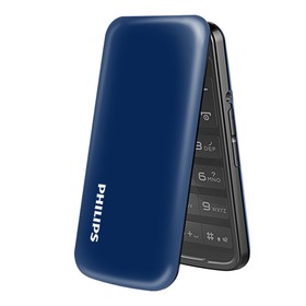 

Мобильный телефон Philips E255 Xenium, 32Мб, 2Sim, 2.4", 0.3Mpix, microSD, синий