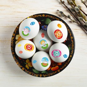

Пасхальные наклейки для яиц «Пасхальные ангелочки»