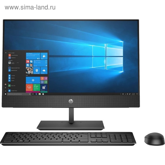 фото Моноблок hp proone 440 g5 23.8" full hd i7 9700t (2), 16гбg 630, dvdrw, cr, черный