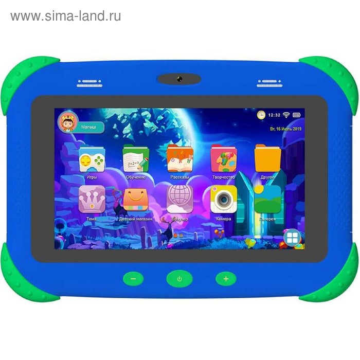 фото Планшет digma citi kids mt8321, ram2гб, rom32, 7", 3g, 2mpix, 0.3mpix, android 9.0, синий