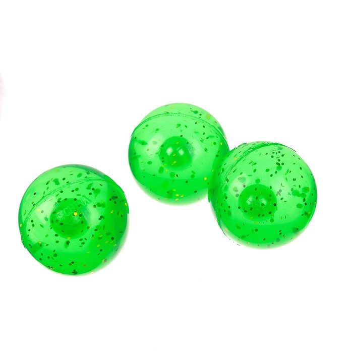 Мяч «Жемчуг», 4,2 см, цвет зелёный