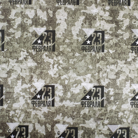 

Бумага крафтовая «С Днем Защитника», 70 × 100 см