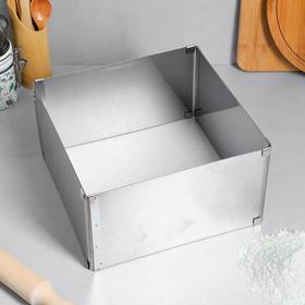 

Форма для выпечки с регулировкой размера "Квадратная", 25-48 х 14 см