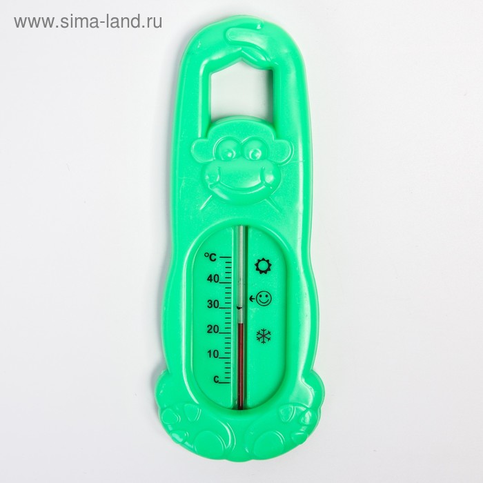 Термометр для измерения температуры воды, детский «Обезьянка», цвет МИКС