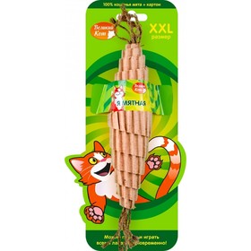 

Игрушка "Великий Кот" мятный рогалик из картона, 60 г
