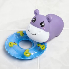 

Набор игрушек для игры в ванной «Ванночка-Бегемотик»