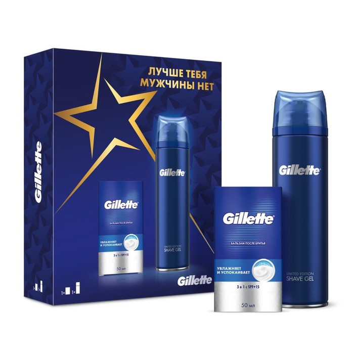 Купить Подарочный набор защитнику, Gillette UltrSens: Гель д/бритья д/чув кожи, 200мл+ Бальзам п/бритья 3в1 SPF+15, 50мл у ООО "Компания АЛТИС-Пермь" Подарочный набор защитнику, Gillette UltrSens: Гель д/бритья д/чув кожи, 200мл+ Бальзам п/бритья 3в1 SPF+15, 50мл