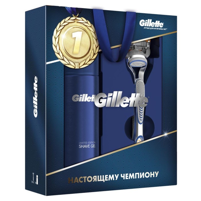 Купить Подарочный набор защитнику, Gillette Fusion: Бритва с 1 сменной кассетой+Гель д/бритья Ultra Sensitive, 75мл у ООО "Компания АЛТИС-Пермь" Подарочный набор защитнику, Gillette Fusion: Бритва с 1 сменной кассетой+Гель д/бритья Ultra Sensitive, 75мл