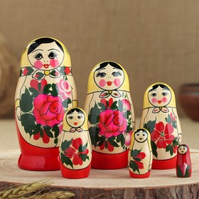 Матрёшка "Семёновская", 6 кукольная, высшая категория