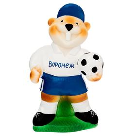 

Резиновая игрушка «Бобер-футболист» СИ-835