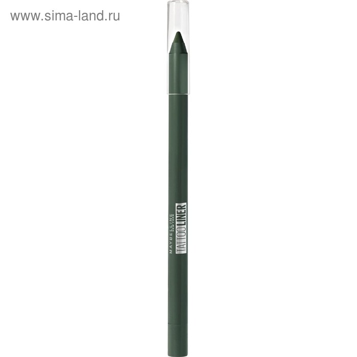 Карандаш для глаз гелевый Maybelline Tatoo Liner, оттенок 932 изумрудный