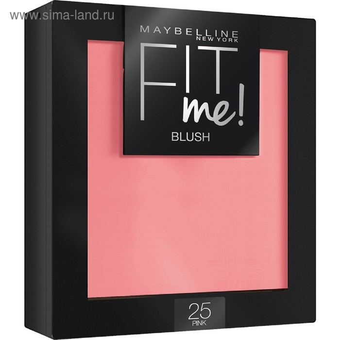 Румяна для лица Maybelline Fit Me Blush, оттенок 25 розовый