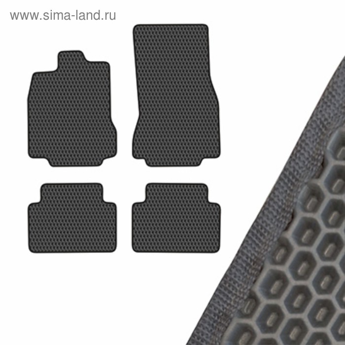 

Коврики EVA Skyway, Jaguar XF 2008 - н.в., серый, S01706227