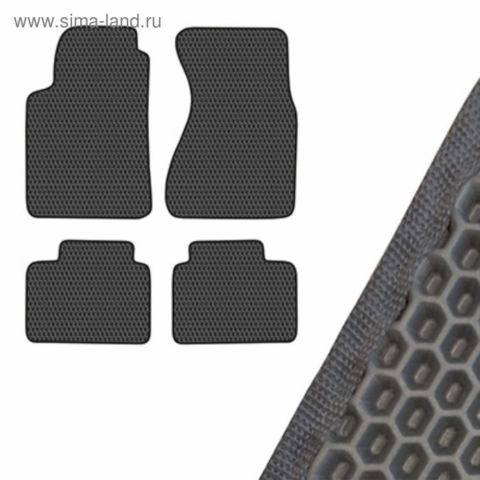 Коврики EVA Skyway, Jeep Grand Cherokee 1999-2004, серый, S01706230