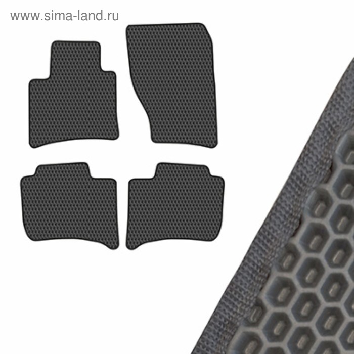 

Коврики EVA Skyway, Volkswagen Touareg 2010- (Porsche Cayenne), серый, S01706532