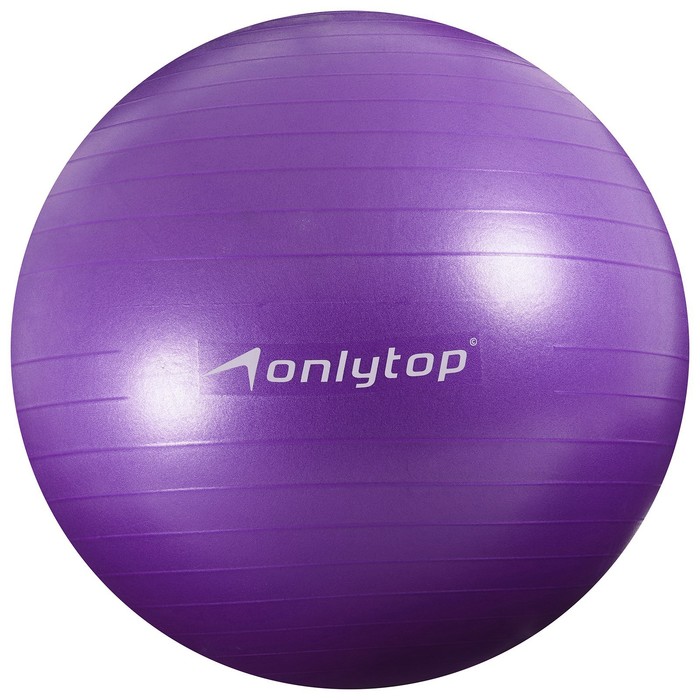 Мяч гимнастический d=75см,1000гр плотный, цвета МИКС