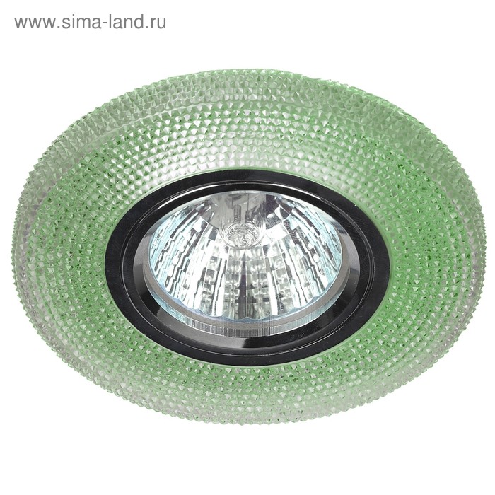 Светильник DK LD1 GR ЭРА, GU5.3 50Вт, цвет зелёный эра dk ld1 bl