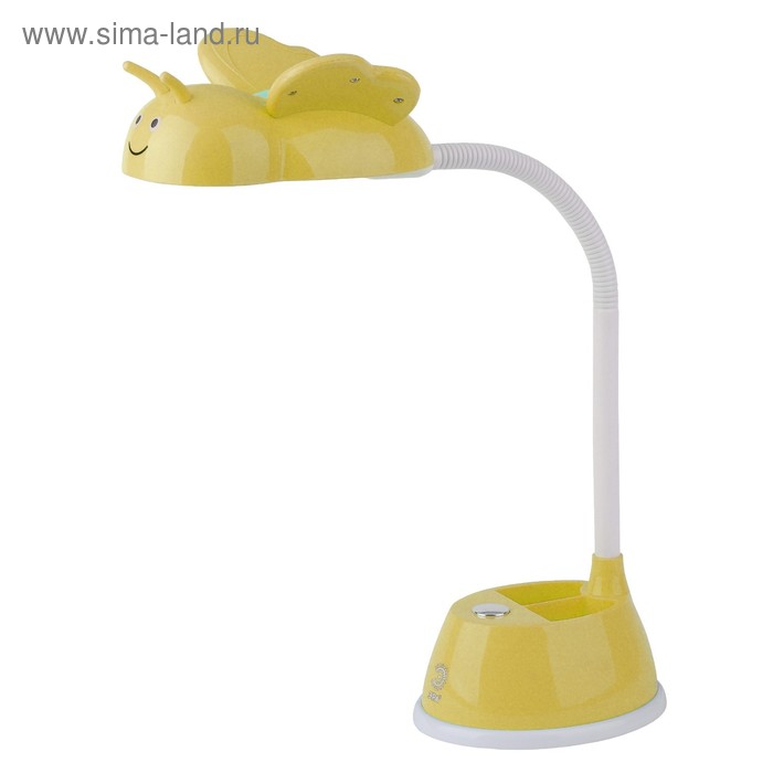 Настольная лампа NLED-434-6W-Y, LED 6Вт, цвет жёлтый