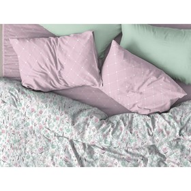 

Постельное бельё евро поплин Patrizia Pure 215х220 см, 220х240 см, 70х70 см- 2шт, поплин