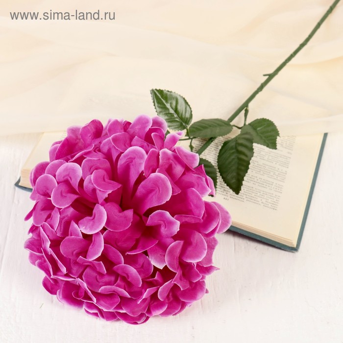 Садовые Цветы искусственные Герань королевская, 16*60 см, сиреневый