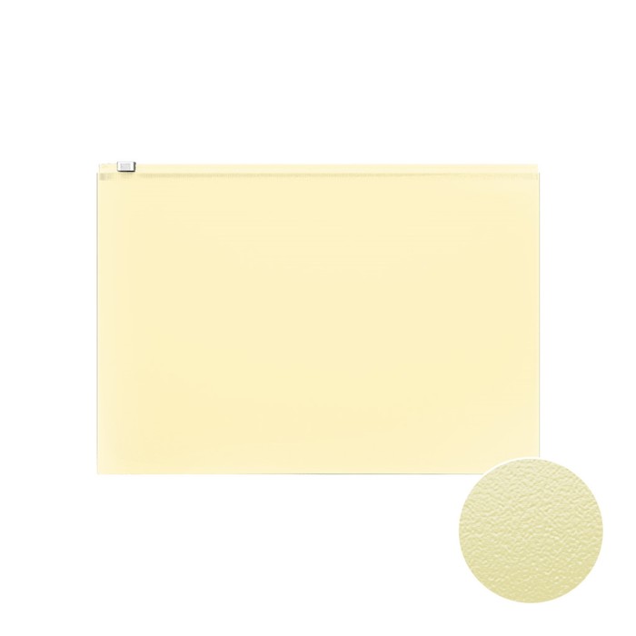 Папка-конверт на ZIP-молнии А4 180 мкм, ErichKrause Fizzy Pastel, микс, до 100 листов
