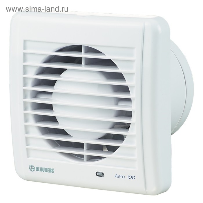 Вентилятор вытяжной BLAUBERG Aero 100ST d100 220-240 В малошумный 38 Дб белый 3622₽
