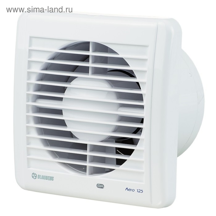 Вентилятор вытяжной BLAUBERG Aero 125H d125 220-240 В малошумный 39 Дб белый 4610₽