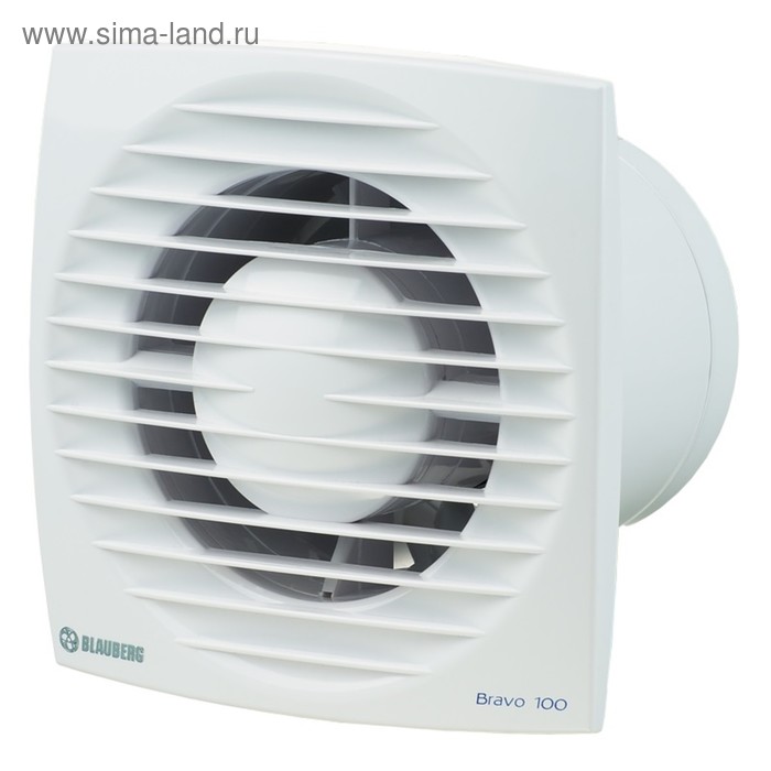 Вентилятор вытяжной BLAUBERG Bravo 125H d125 220-240 В малошумный 37 Дб белый 4559₽