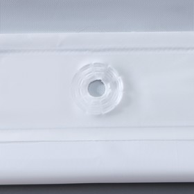 Штора для ванной комнаты Доляна «Классика», 180×180 см, EVA, цвет белый