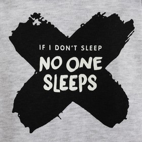 

Боди Крошка Я "Black white", серый, р.24, рост 68-74 см