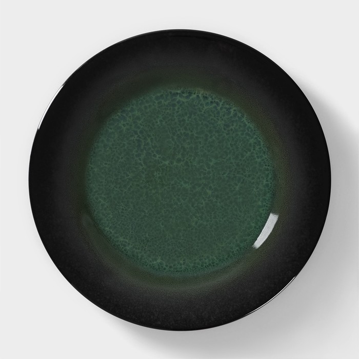 Тарелка фарфоровая Verde notte, d=24 см блюдо для суши verde notte 27 5×14 см