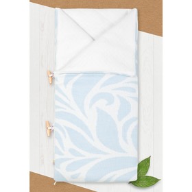 Конверт - одеяло «Миндаль», размер 35 × 70 см, голубой Ош