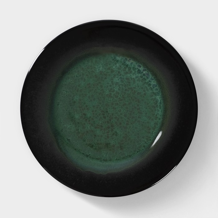Тарелка фарфоровая Verde notte, d=20 см тарелка punto verde d 24 см