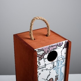 

Ящик под бутылку «Лучшему мужчине», 11 × 33 × 11 см