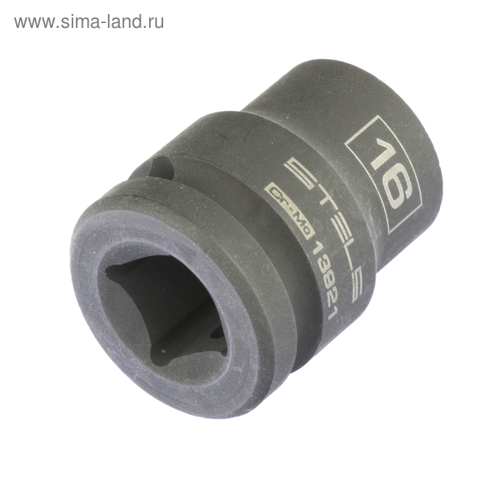 

Головка ударная Stels 13921, 16 мм, 1/2", CrMo, шестигранная