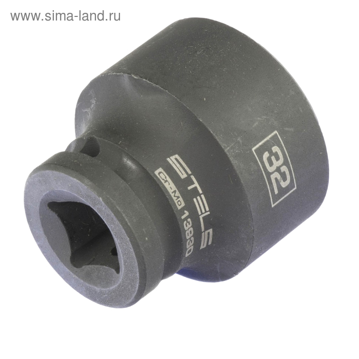 

Головка ударная Stels 13930, 32 мм, 1/2", CrMo, шестигранная