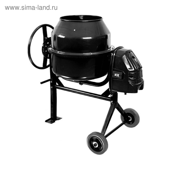

Бетоносмеситель Zitrek Z200, 650 Вт, 170/150 л, 25-30 об/мин, чугунный венец