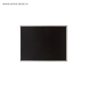Доска меловая с алюминиевой рамкой 400*300 мм, цвет чёрный Ош