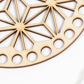 

Заготовка для вязания "Круг. Цветы острые" 15 см, 3 мм